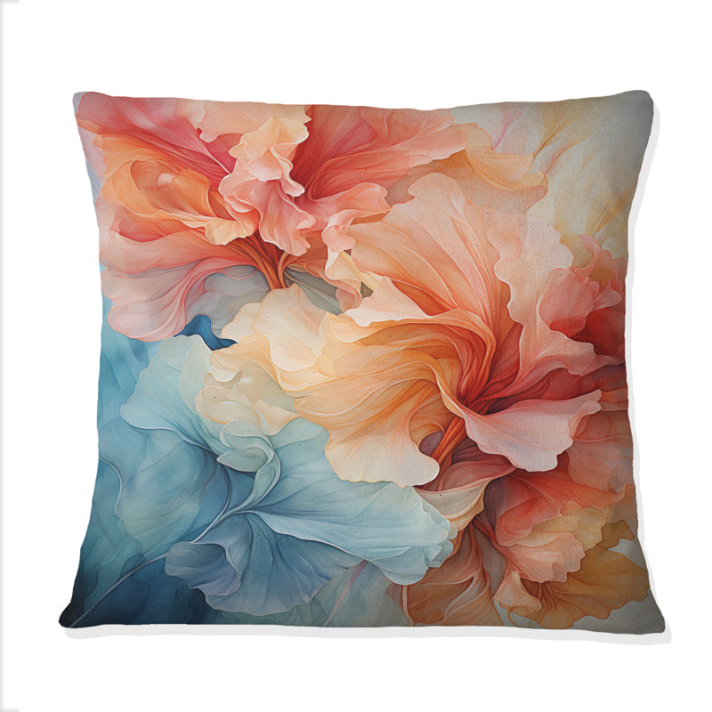 Coussin Metamorphic Dance - Abstract Spirals