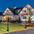 3-Head Outdoor Lamp Post Light with Outlet, Black Dusk to Dawn Street Light Pole for Garden
