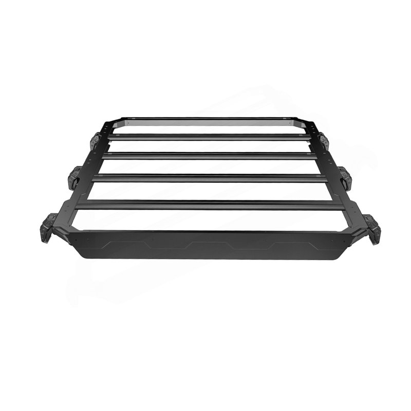 Porte-bagages de toit multifonctionnel en aluminium avec échelle latérale de fenêtre arrière pour Jeep Wrangler JL 2018+
