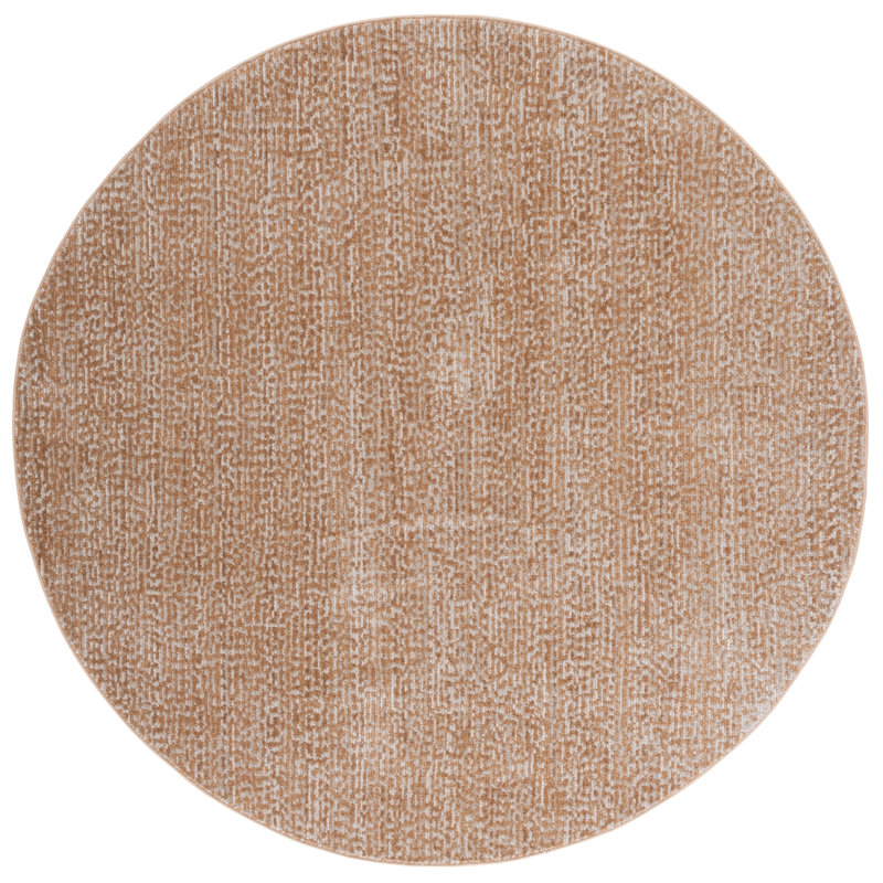Hazel 516 Performance Abstract Rug, Round 6'