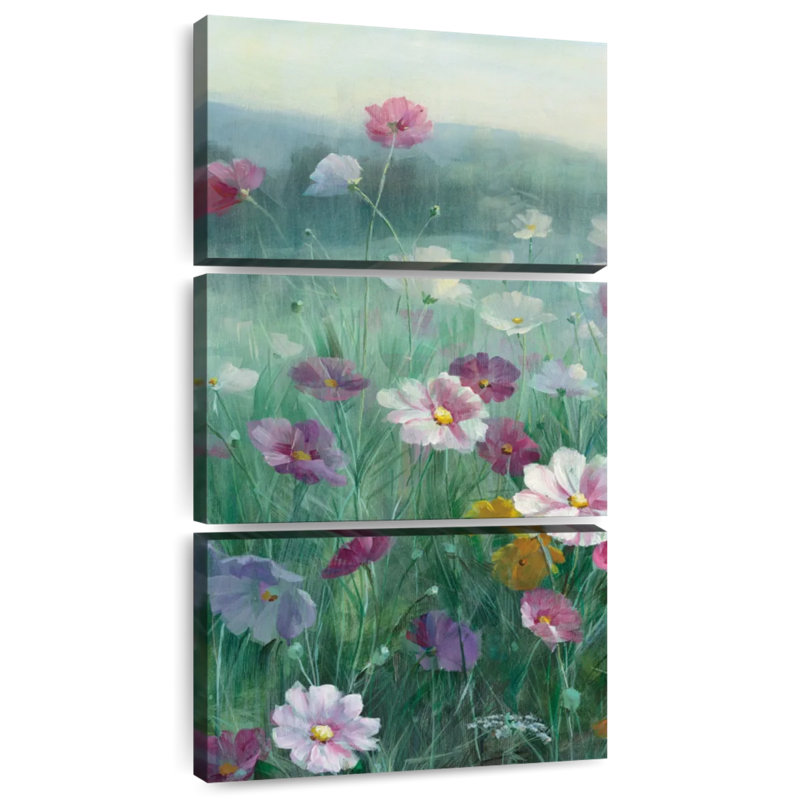 Cosmos At Dawn II, H 27 po x l 12 po