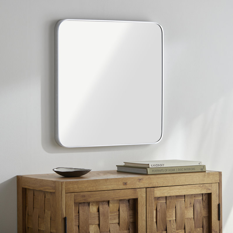 Miroir pleine longueur Destefano Essence, Blanc, 24 po x 24 po