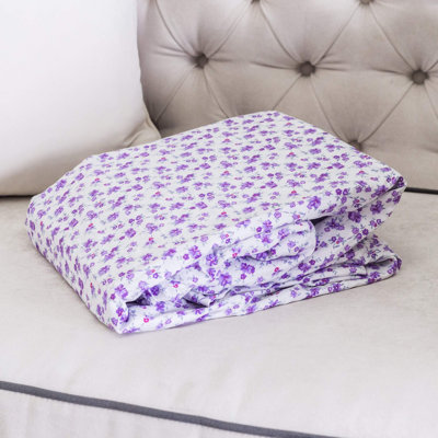 100% Cotton Floral Fitted Sheet