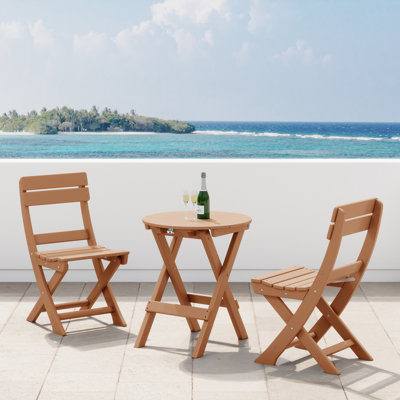Laguna 3-Piece Folding Dining Set