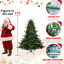 Arbre de Noël de 8 pi avec 2673 PE / embouts, base large pour un impact élevé, structure articulée sans effort et structure en métal haute avec centre de table réaliste, support facile à assembler