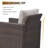 Kaelahni 4-Piece All Weather Wicker Patio Conversation Set With Swivel Gliders And Split Fire Pit Table-1880305075-1880305073