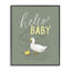 «Hello Baby Duck & Duckling», estampe numérique encadrée par Caverly Smith