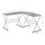 Rikwin L-Shaped Metal Base Computer Desk-828409439