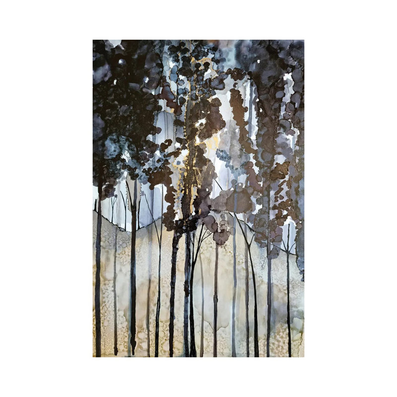 The Black Forest by Jan Matthews - Gallery-Wrapped Canvas Giclée on Canvas, 30.48 cm H x 45.72 cm W, No Frame