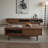 Solid oak tea table-110774208