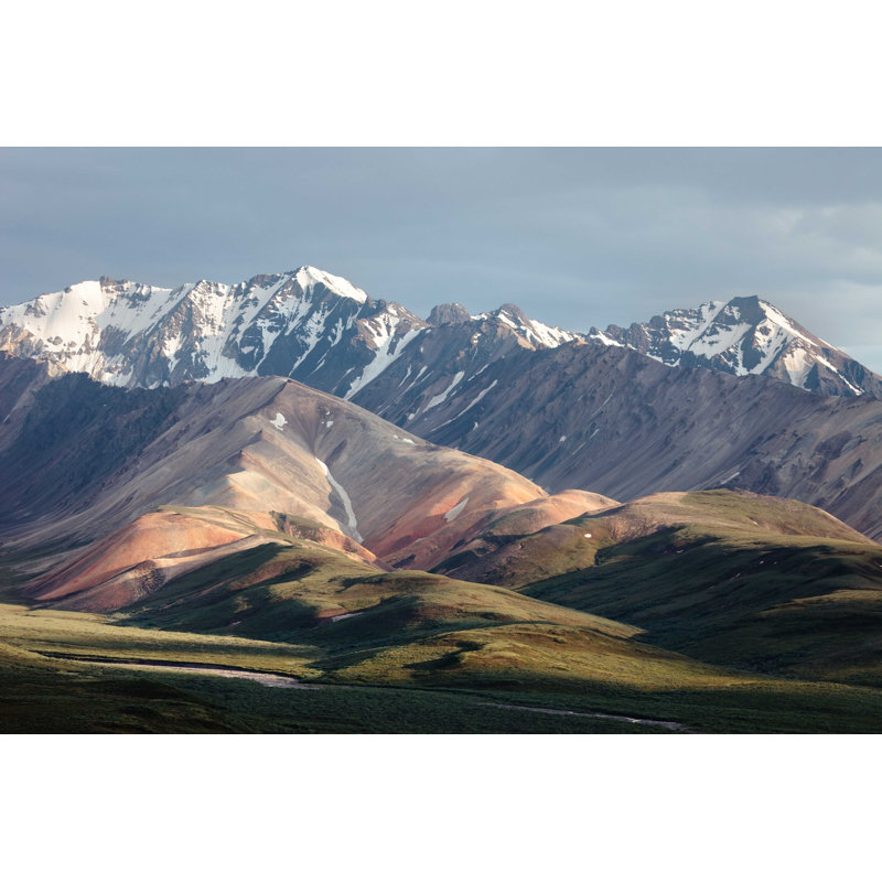 Alaska Range - Photographie sur toile tendue, H 8 po x l 12 po