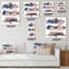 Horloge murale nuages-587047322