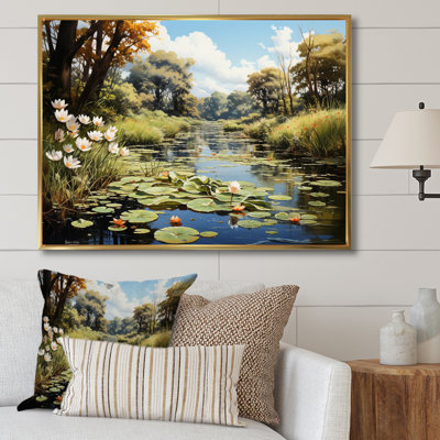 «Meadow Lily Oasis» sur toile
