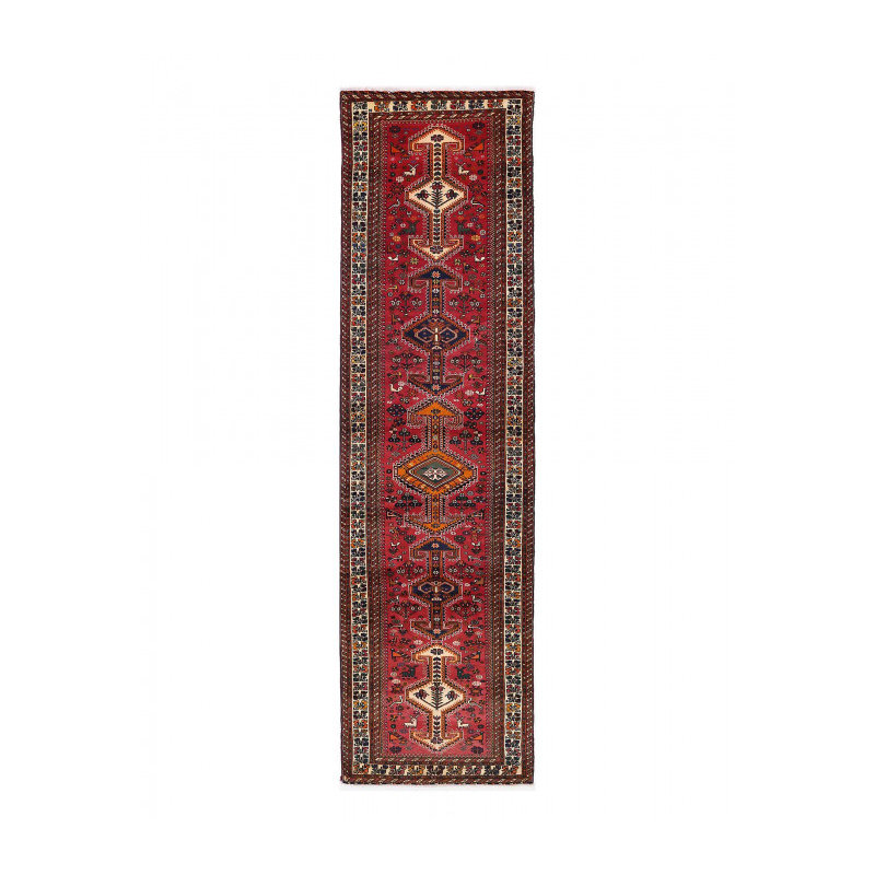Tapis de couloir persan Serab antique 3 pi 5 po x 13 pi 5 po