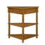 Table de coin triangulaire 33,8 po Aleshire-121275960
