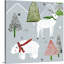 Reproduction d’art sur toile, "stars & Snowflakes I" par Melissa Wang-2094271200-2094271215