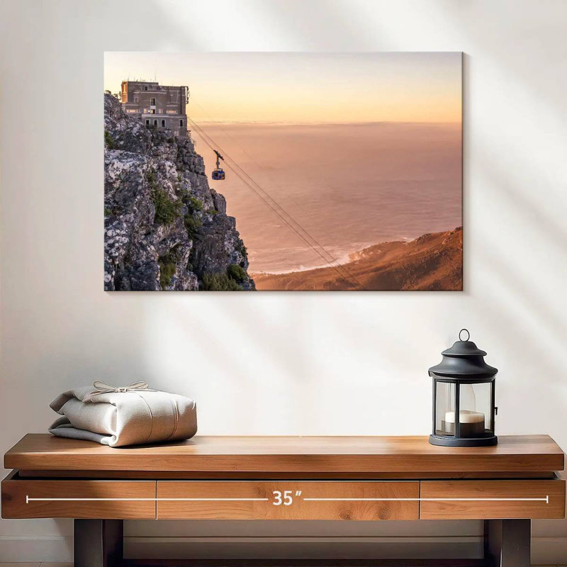 Kavia Table Mountain Cable Car, 16" H x 24" W