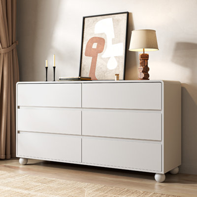 Commode 6 tiroirs, l 55,1 po