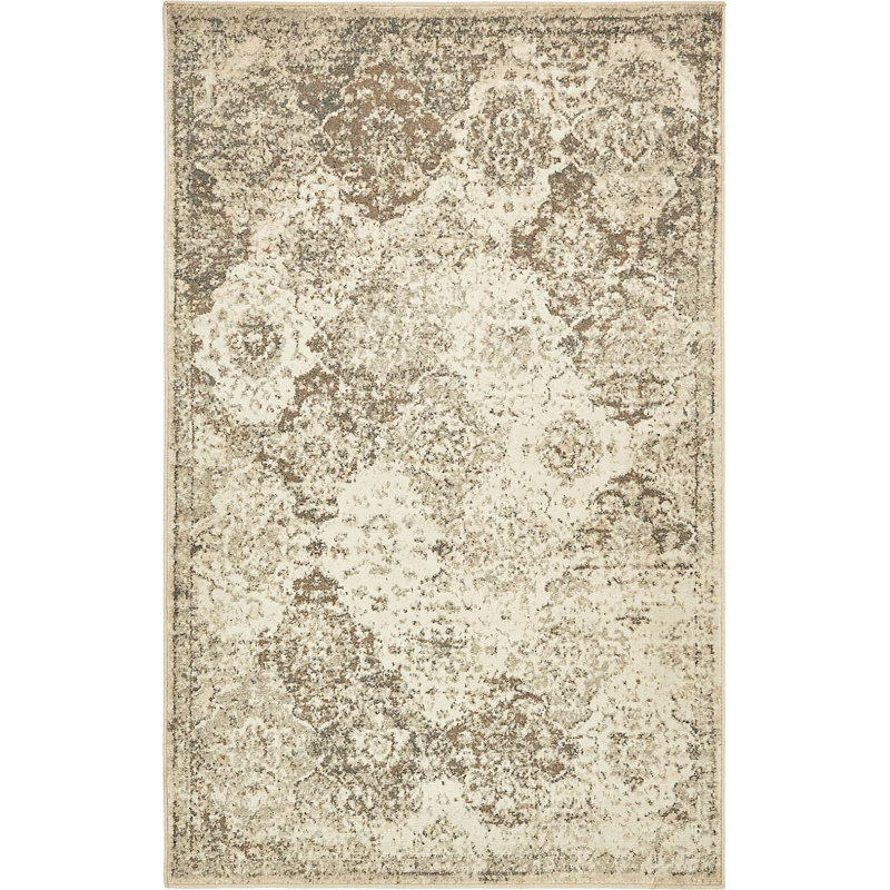 Wilhoit Abstract Indoor Rug, Rectangle 5' x 8'