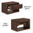 Reni 1 - Drawer Solid Wood Floating Nightstand-489532309