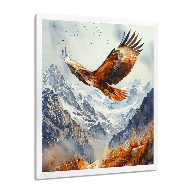 Hattiesburg - animaux, art mural, salon, 32" H x 24" W, Reproduction encadrée d'une seule photo, Blanc