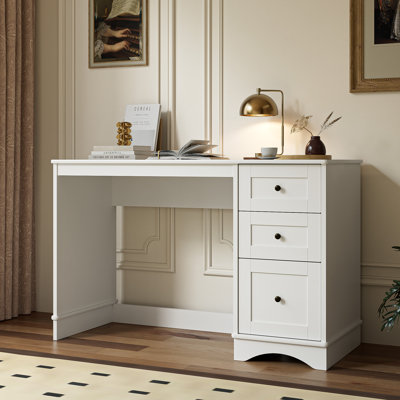 47" W Executive Desk With Drawer