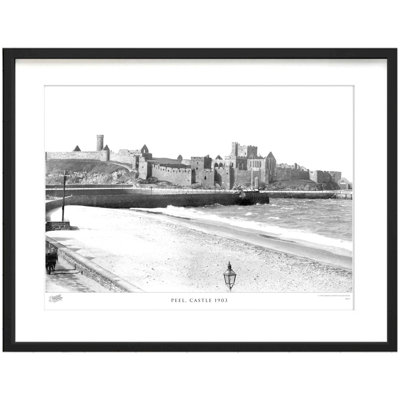 Peel, Castle 1903 by Francis Frith - Single Picture Frame Print