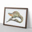 Lizard by Johan Teyler - Framed Print-55617608-55617609