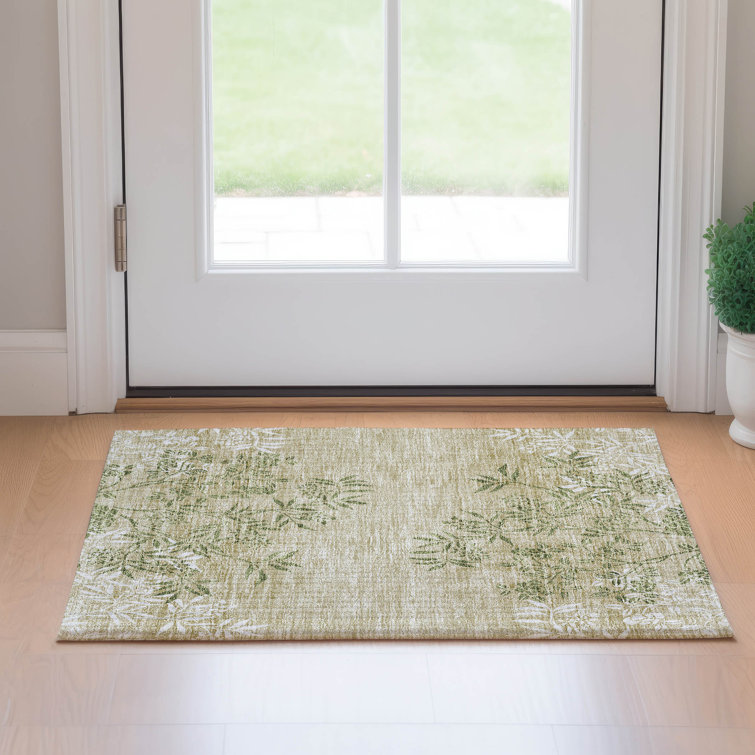 Premium Machine Washable Prisco Khaki Rug