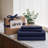 Full Sheet Set - 4-Piece Ultra-Soft Bedding, Comfy Breathable & Cooling Sheets, 16-Inch Deep Pocket, Brushed Microfiber, Navy Blue-125264390-125264399