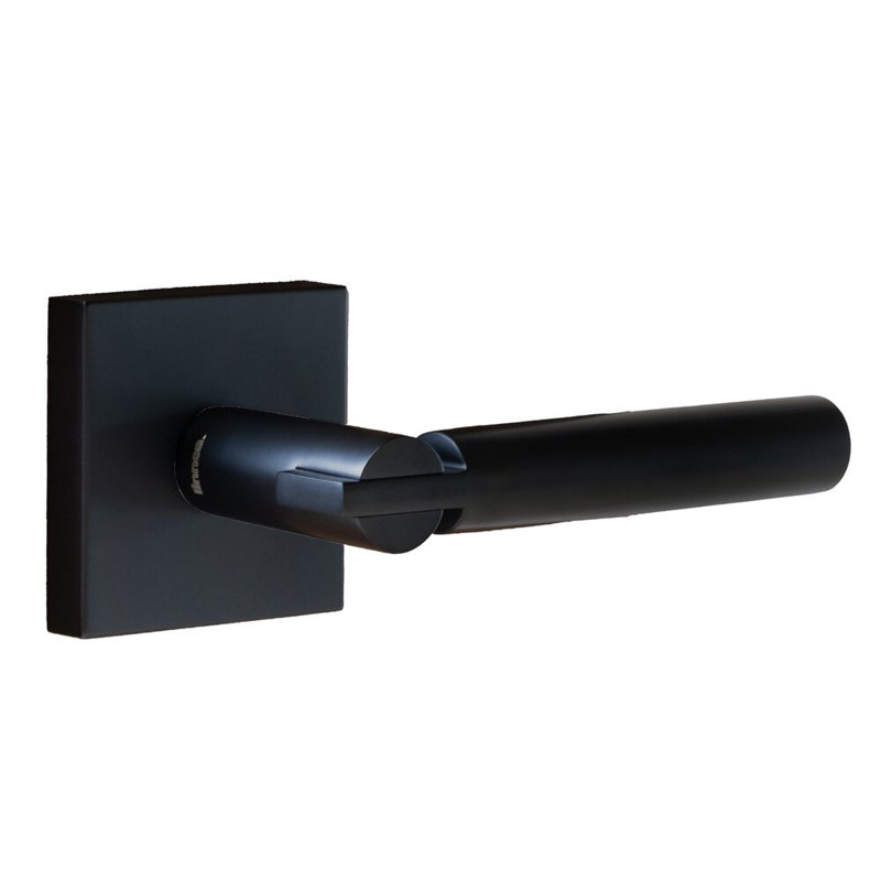 Ensemble d'intimité Alpine avec levier carré Alpine Rose 63, 2.75", Noir satiné