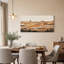 «Layered Wood Desert Canyon», art mural sur toile-638171306