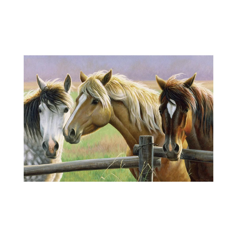 Gossip Fence by Cynthie Fisher - Wrapped Canvas Print, 66.04 cm H x 45.72 cm W x 1.91 cm D