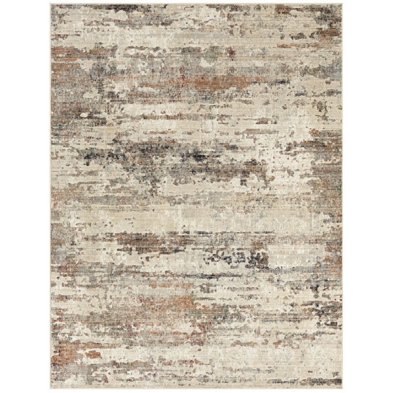 Rehedul Abstract Indoor Rug, Rectangle 2' x 3'