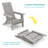 Harborcreek HIPS Foldable Adirondack Chair-1087074985