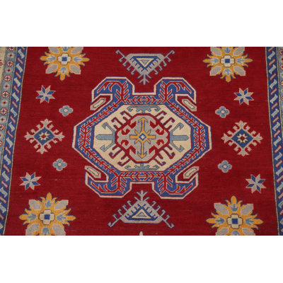 South Western Kazak Red Area Rug 7x10