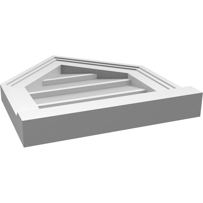 Ventilateur à pignon en uréthane non-fonctionnel Signature, H 16 po x l 14 po x P 2 po, 12/12