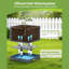 Ensemble de 2 jardin surélevé avec treillis, jardinière à arrosage automatique, cadre en acier à hauteur ajustable pour plantes grimpantes, jardinière d'extérieur pour tomates, légumes, balcon et patio-337976462