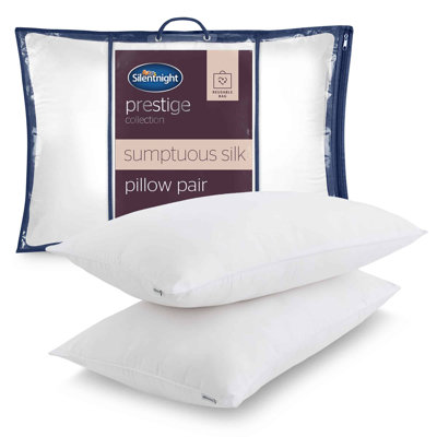Silentnight Prestige Collection Sumptuous Silk Pillow Pair