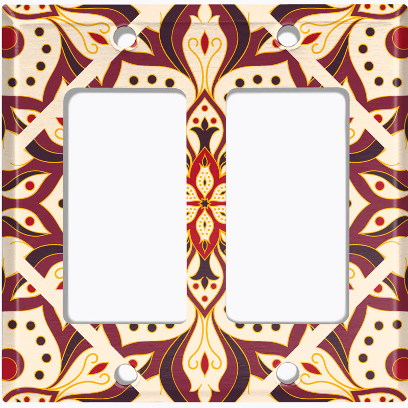 Plaque murale décorative Maroon