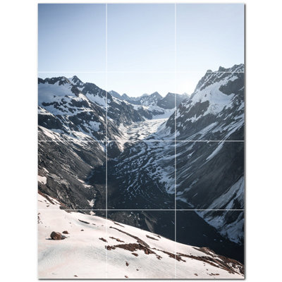 Murale décorative en céramique 4,25 po x 4,25 po