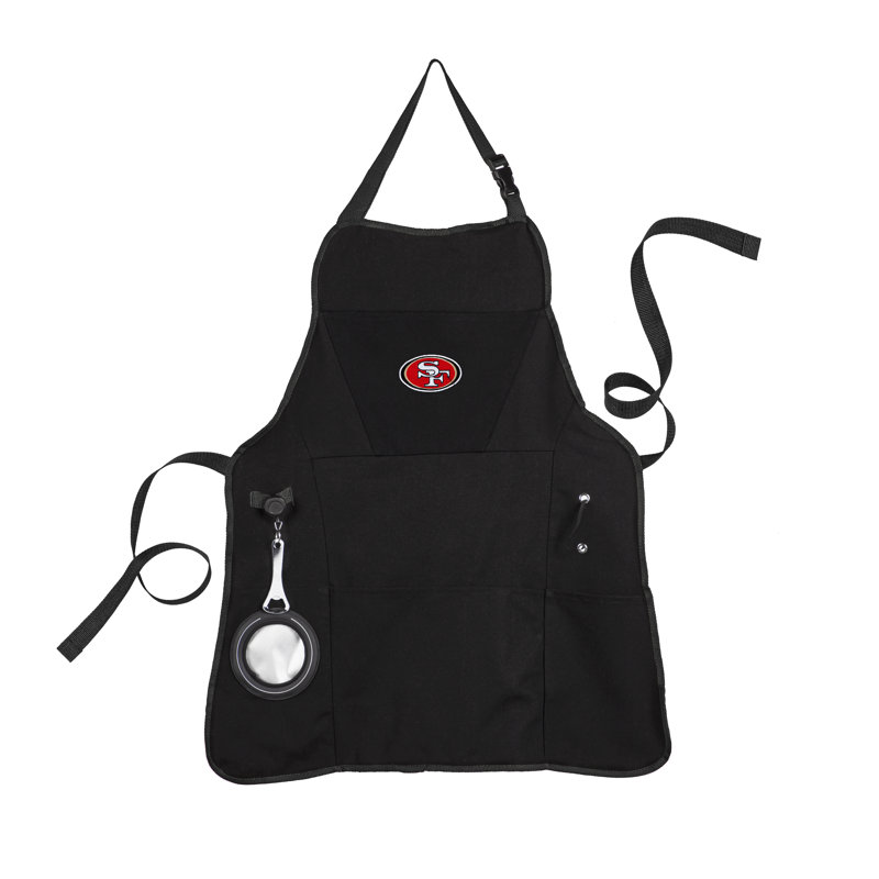 Los Angeles Rams Grilling Apron , Black, NFL San Francisco 49ers
