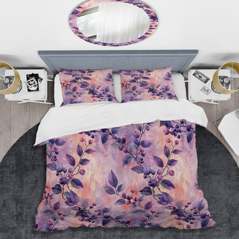 Ensemble de housse de couette Modern, Housse de couette simple et deux taies décorative