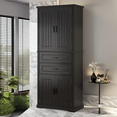 Armoire de rangement de salle de bain polyvalente de qualité supérieure avec tablettes réglables