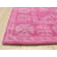 Tapis rose en laine touffeté à la main Daaniyal-28666554