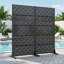 6 ft. H Metal Privacy Screen Fence Panel-69478555-121643595