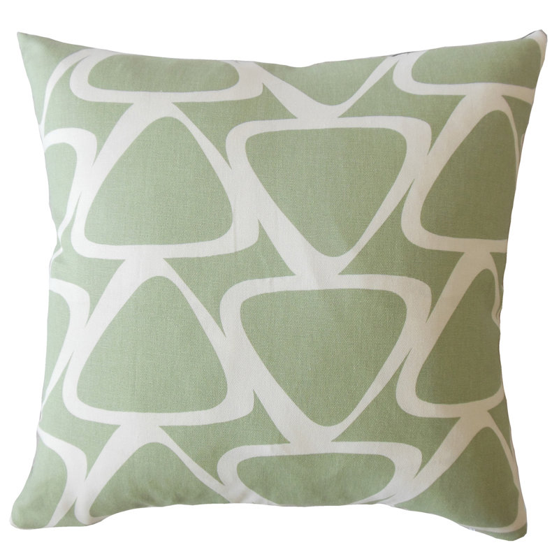 Coussin en duvet 100% coton Abalene, Chameau, 12 cm x 18 cm