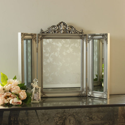 Quesenberry Freestanding Vanity Mirror