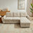 90.9'' L-Shaped Pull-Out Sofa Bed-624163971