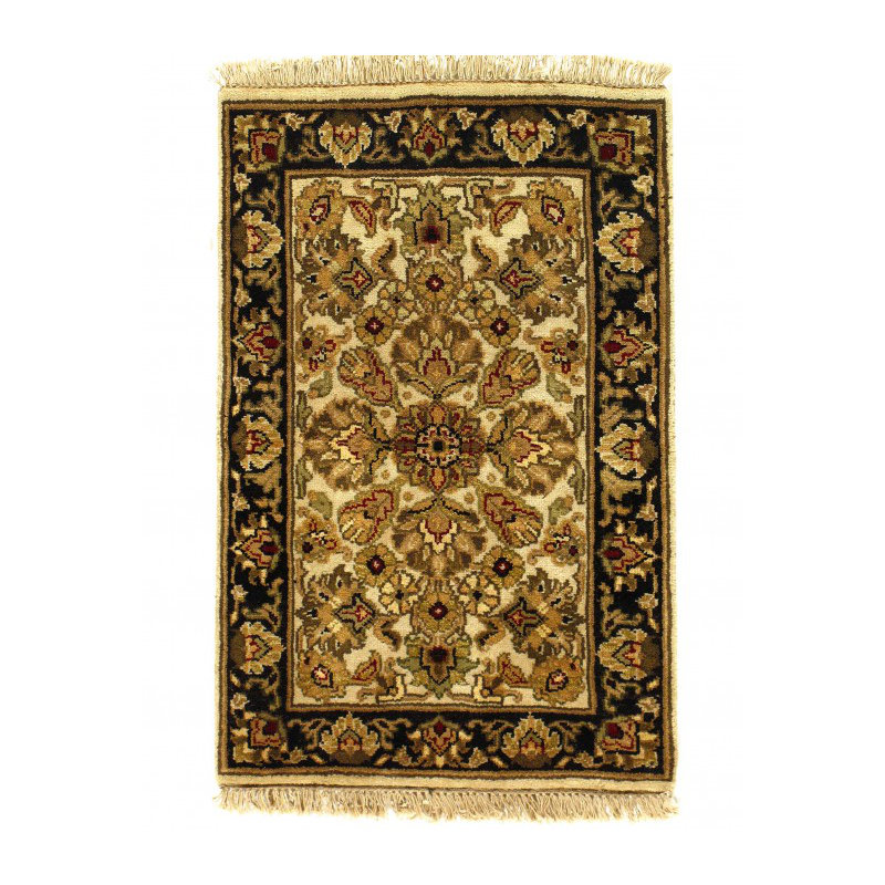 Ouseman Hand Knotted Area Rug in Beige